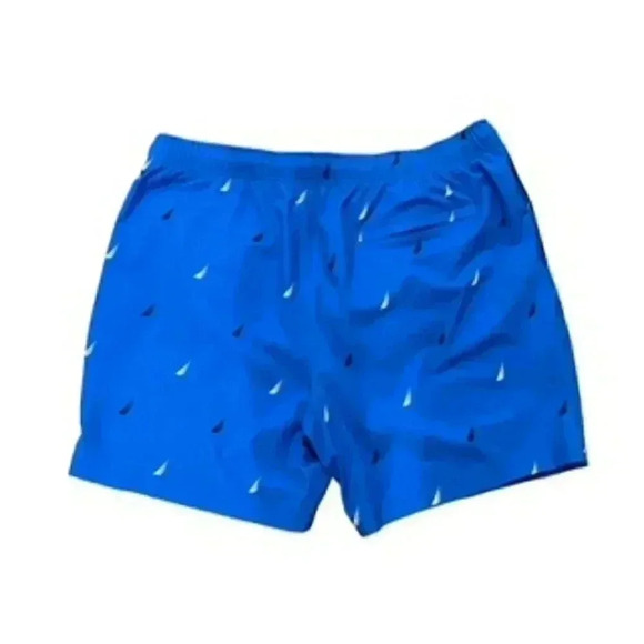 NEW Nautica Swim Performance Board‎ Shorts Blue Swim Trunks Mens Sz XXL NWT - Picture 7 of 11